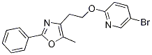 5-bromo-2-[2-(5-methyl-2-phenyl-1,3-oxazol-4-yl)ethoxy]pyridine