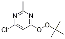 4-tert-Butylperoxy-6-chloro-2-methyl-pyrimidine