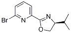 (4S)-2-bromo-6-(4-isopropyl-4,5-dihydro-oxazol-2-yl)pyridine