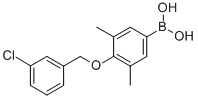 4-(3′-Chlorobenzyloxy)-3,5-dimethylphenylboronic acid
