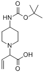 2-(4-Boc-aminopiperidin-1-yl)-3-butenoic acid