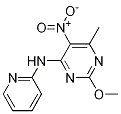 (2-methoxy-6-methyl-5-nitro-pyrimidin-4-yl)-[2]pyridyl-amine