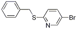 5-bromo-2-[(phenylmethyl)thio]pyridine