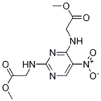 N,N'-(5-nitro-pyrimidine-2,4-diyl)-bis-glycine-dimethyl ester