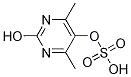 Sulfuric acid mono-(2-hydroxy-4,6-dimethyl-pyrimidin-5-yl) ester