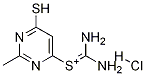 4-mercapto-2-methylpyrimidin-6-ylthiouronium hydrochloride