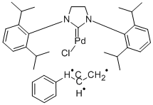 [1,3-Bis(2,6-di-isopropylphenyl)-4,5-dihydroimidazol-2-ylidene]chloro][3-phenylallyl]palladium(II) 95%