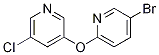 3-bromo-6-(5-chloropyridin-3-yloxy)pyridine