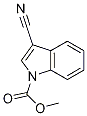 3-cyano-1-methoxycarbonylindole