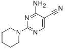 4-Amino-2-(1-piperidinyl)pyrimidine-5-carbonitrile
