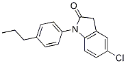 5-chloro-1-(4-propyl-phenyl)-1,3-dihydro-indol-2-one