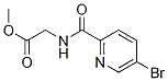 [(5-bromo-pyridine-2-carbonyl)-amino]-acetic acid methyl ester