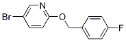 5-bromo-2-(4-fluoro-benzyloxy)-pyridine