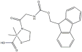 4-Thiazolidinecarboxylic acid, 3-[[[(9H-fluoren-9-ylMethoxy)carbonyl]aMino]acetyl]-2,2-diMethyl-, (4R)-