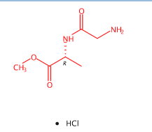 glycyl-D-​Alanine methyl ester, hydrochloride (1:1)