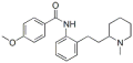 BENZAMIDE, 4-METHOXY-N-[2-[2-(1-METHYL-2-PIPERIDINYL)ETHYL]PHENYL]-