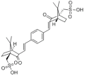 [(3E)-3-[[4-[(Z)-[7,7-dimethyl-3-oxo-4-(sulfomethyl)norbornan-2-yliden e]methyl]phenyl]methylidene]-7,7-dimethyl-2-oxo-norbornan-1-yl]methane sulfonic acid