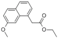 7-Methoxy-1-naphthaleneacetic acid ethyl ester