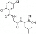 B-[(1R)-1-[[2-[(2,5-dichlorobenzoyl)amino]acetyl]amino]-3-methylbutyl]boronic acid