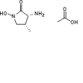 (3R,4R)-3-Amino-1-hydroxy-4-methyl-2-pyrrolidinone Acetate
