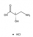 Propanoic acid, 3-​amino-​2-​hydroxy-​, hydrochloride (1:1)​, (2S)​-