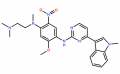 N1-(2-(Dimethylamino)ethyl)-5-methoxy-N1-methyl-N4-(4-(1-methyl-1H-indol-3-yl)pyrimidin-2-yl)-2-nitrobenzene-1,4-diamine