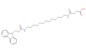 moc-1-amino-4,7,10-trioxa-13-tridecanamine succinimic acid