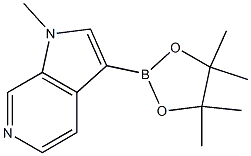 1-methyl-3-(tetramethyl-1,3,2-dioxaborolan-2-yl)-1H-pyrrolo[2,3-c]pyridine