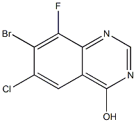 7-bromo-6-chloro-8-fluoroquinazolin-4-ol