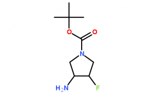 trans-tert-Butyl 3-amino-4-fluoropyrrolidine-1-carboxylate