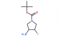 trans-tert-Butyl 3-amino-4-fluoropyrrolidine-1-carboxylate