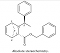 2-​Azabicyclo[2.2.1]​hept-​5-​ene-​3-​carboxylic acid, 2-​[(1R)​-​1-​phenylethyl]​-​, phenylmethyl ester, (1S,​3S,​4R)​-