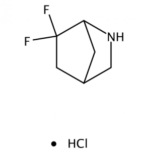 2-​Azabicyclo[2.2.1]​heptane, 6,​6-​difluoro-​, hydrochloride (1:1)