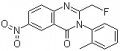 2-Fluoromethyl-3-2-Methylphenyl-6-Nitro-43H-Quinazolinone