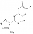 (Z)-4-amino-N-(3-bromo-4-fluorophenyl)-N'-hydroxy-1,2,5-oxadiazole-3-carboximidamide