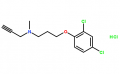 3-(2,4-dichlorophenoxy)-n-methyl-n-prop-2-ynylpropan-1-amine;hydrochloride