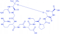 H-Gly-Pen-Gly-Arg-Gly-Asp-Ser-Pro-Cys-Ala-OH trifluoroacetate salt (Disulfide bond between Pen² and Cys⁹)