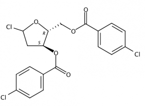 1-Chloro-3,5-di(4-chlorbenzoyl)-2-deoxy-D-ribose
